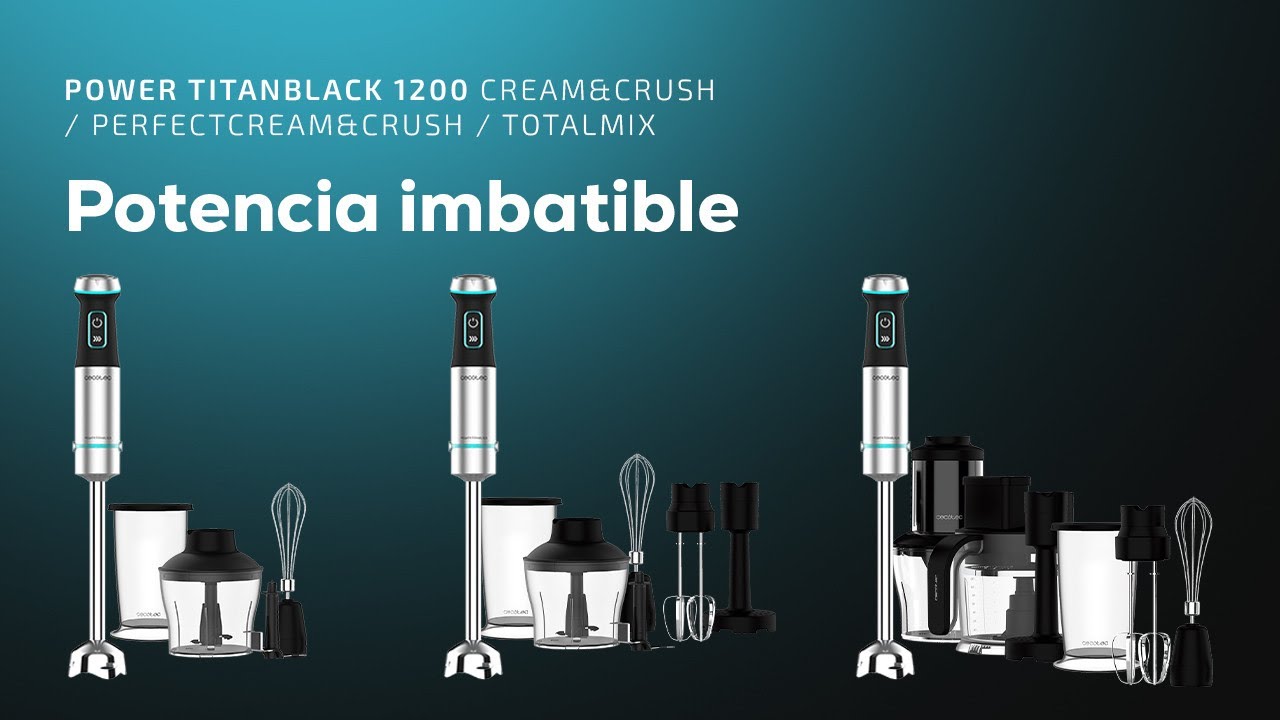 Batidoras de mano Power TitanBlack 1200 XL Gama