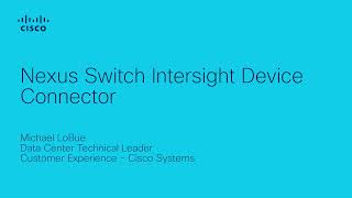 Nexus Switch Intersight Device Connector