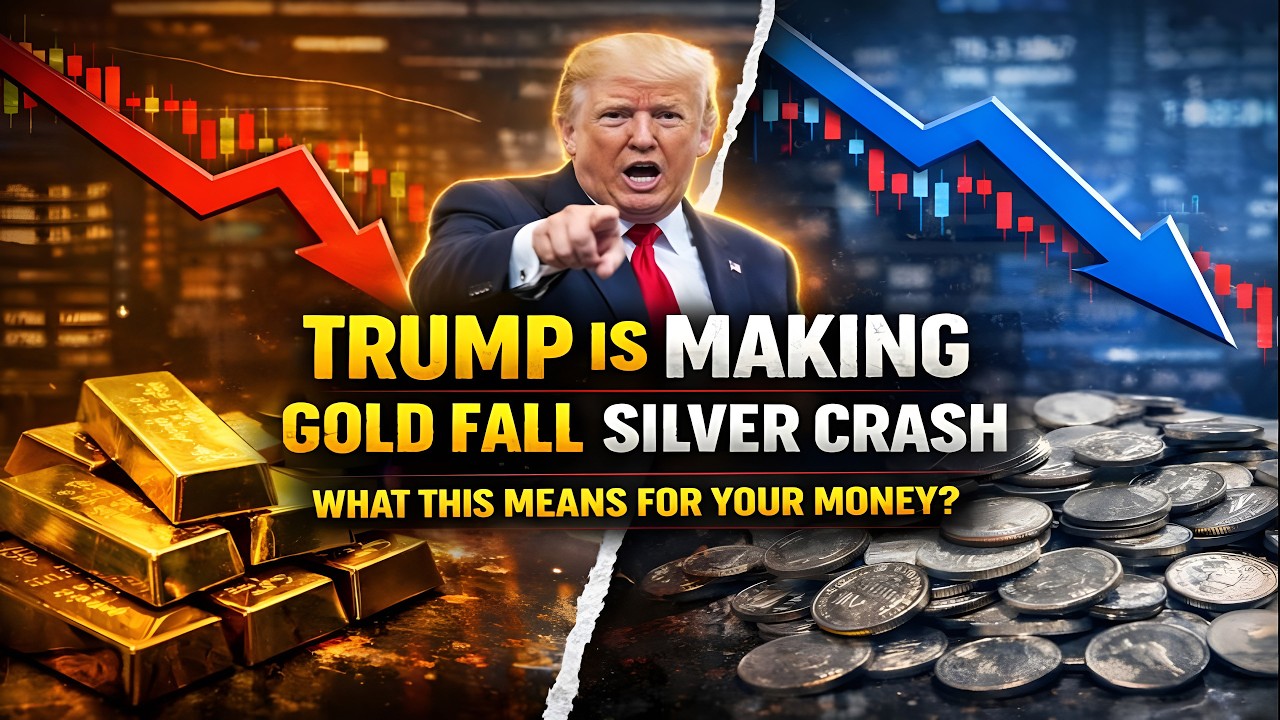 Gold Is Falling, Silver Is Crashing — Is the Trump Effect Hitting Your Money?