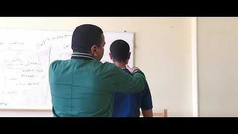 Scapular Elevation MMT practical By Dr Mostafa Gomaa