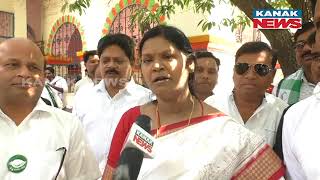 BJD MLA Candidate Tukuni Sahu Urges Voters In Titlagarh Assembly Constituency