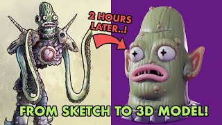 Modeling Monsters! [LIVE STREAM]