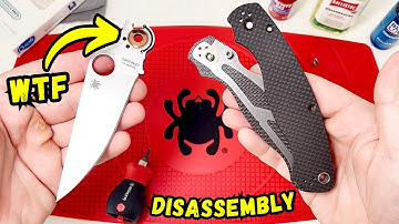 Spyderco Military 2 Disassembly, Cleaning & Two Secret Techniques for Knife Repair