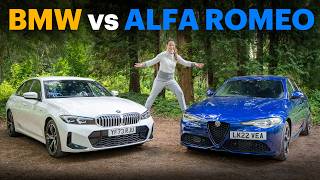 Alfa Romeo vs BMW £25k saloon car BATTLE: Giulia vs 3 Series comparison