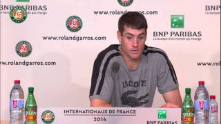 Roland Garros 2014 Friday Interview Isner