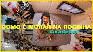 THIS IS WHAT IT’S LIKE TO LIVE IN A 32-SQUARE-FOOT HOUSE IN ROCINHA