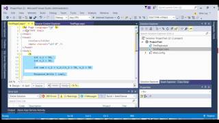 C# Variable Declaration in Scripting Blocks