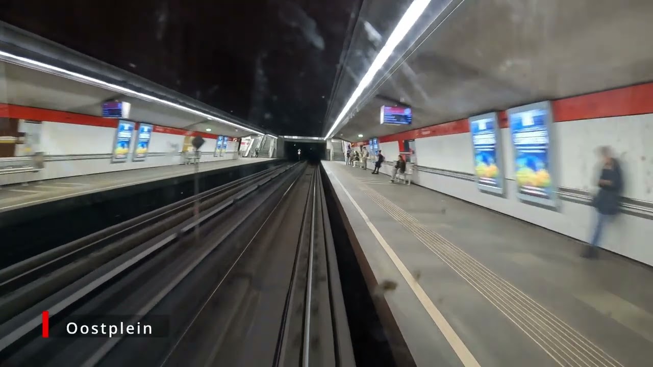 Cabinerit RET Metrolijn C de Terp - de Akkers