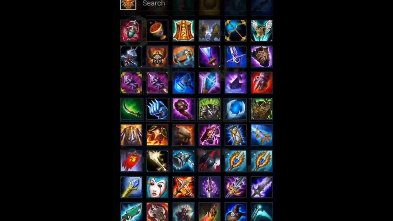 Stolen item. League of Legends items.