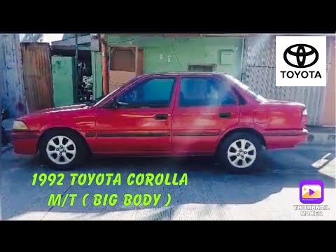 Review 1992 Toyota Corolla Small Body M/T | Sir KF review