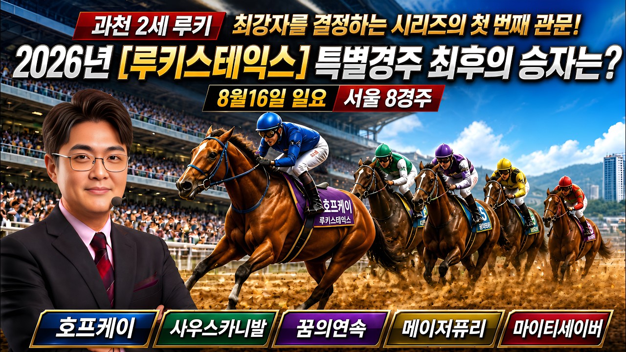 #[루키스테익스] 특별경주 특급 분석!!
