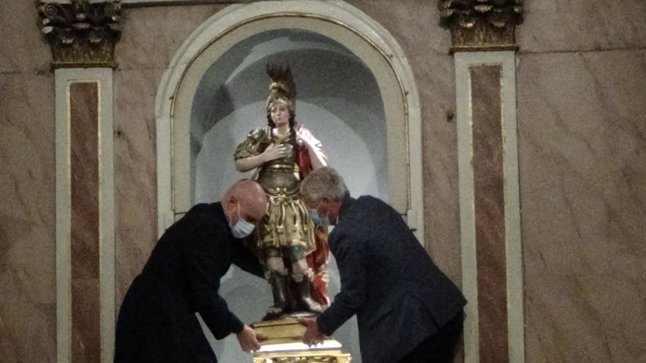 Esposizione Statua di San Trifone| Adelfia, 30 Ottobre 2021