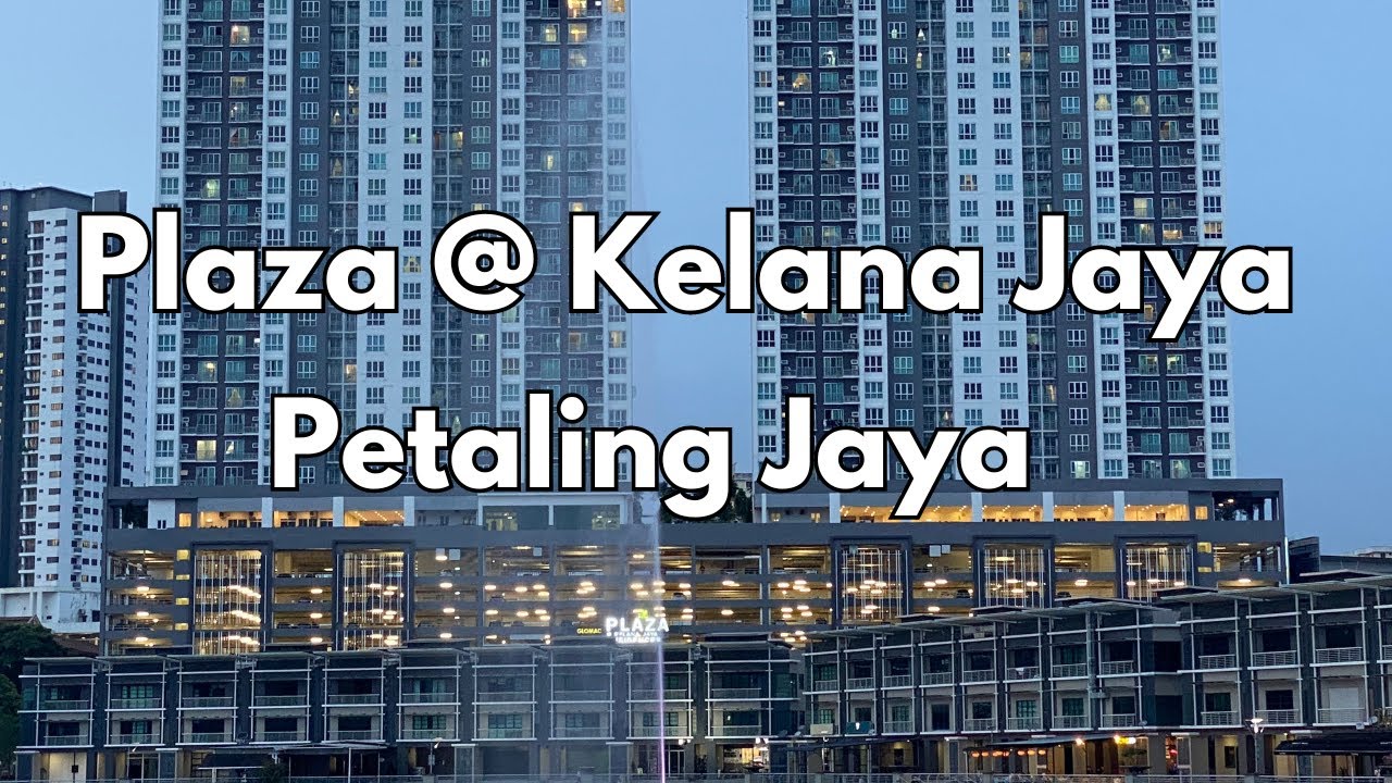 35: Plaza @ Kelana Jaya Residence, a well utilized layout with lots of outdoor activities nearby
