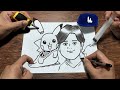 ピカチュウを分解して大谷翔平に進化させてみた【パラデル漫画】