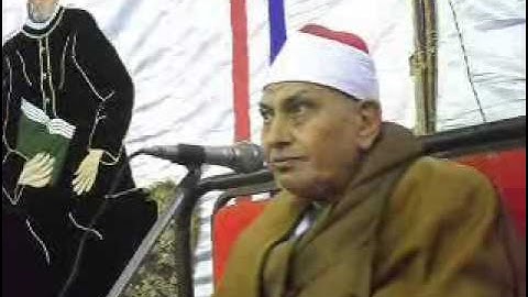 الشيخ محمد  محمود عصفور سورة طه  تقديم الاعلامى موسى صقر 22 12 2012
