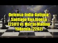 Defensa-India-Antigua: Santiago Roa Alonso (2381) vs Martin Madina Yadarola (2262)
