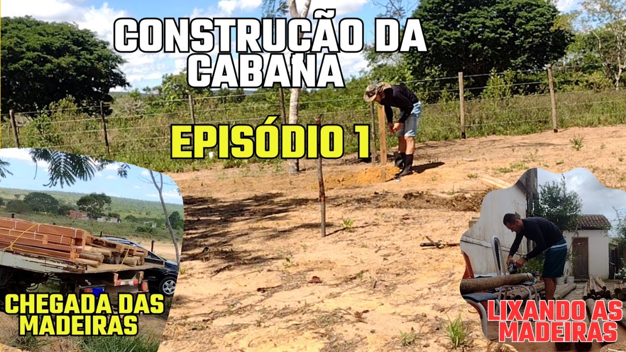 Construindo a Cabana dos Sonhos: Primeiros Passos em 2025 - EP. 1