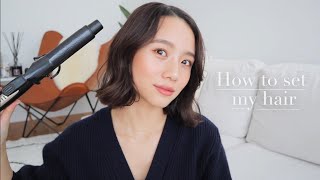 【髪の巻き方】最近の髪の巻き方を紹介します👩【ボブヘア】