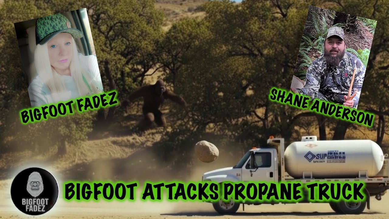 Bigfoot attacks Propane truck with Oregon Elk hunter Shane Anderson