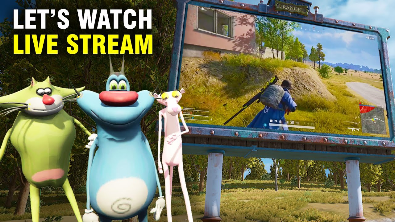 LETS WATCH PUBG PC LIVE STREAM!!