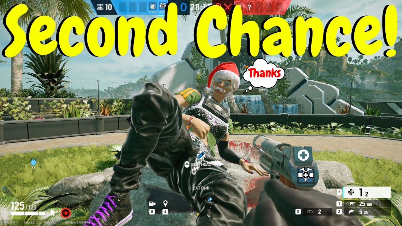 Attacking Healer R6 Healing the Enemy in Rainbow Six Siege - YouTube