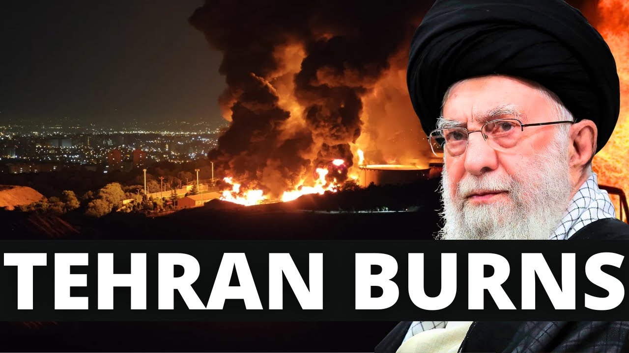 TEHRAN ABLAZE AMID MAJOR US STRIKES, RUSSIA THREATENED BY US! Breaking War News The Enforcer