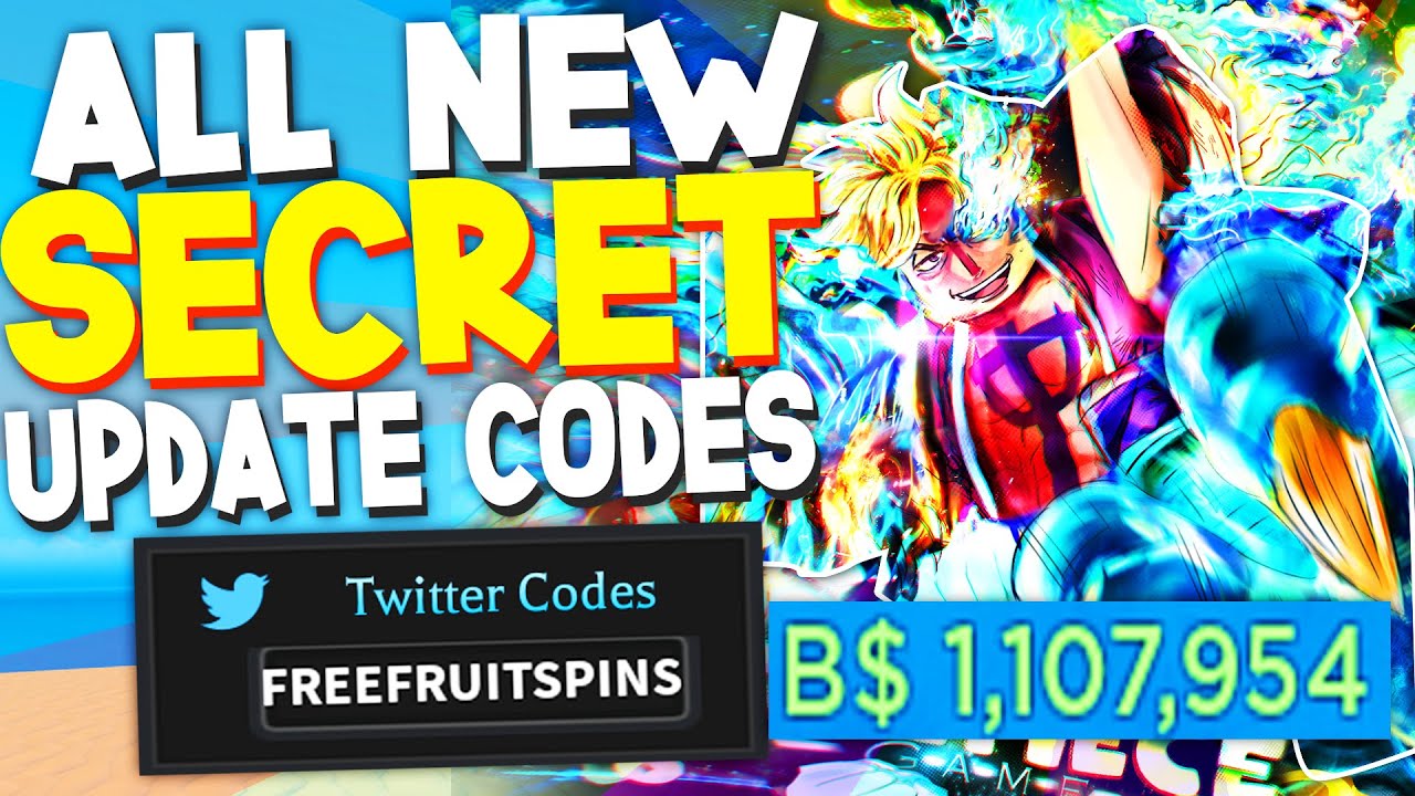ALL NEW *FRUIT SPINS* UPDATE 6.5 CODES in A ONE PIECE GAME CODES