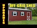 Off-Grid Shed Upgrade - Adding More LIFEPO4 Batteries, Smart Shunt, and Variable Speed Pool Pump