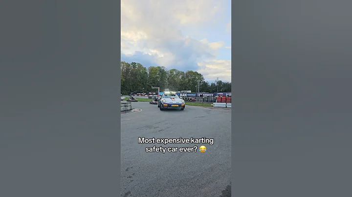 Most expensive karting safety car ever? 😂 #porsche #porsche911 #karting #racing