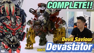 Devil Saviour Devastator COMPLETE!! Quick Preview and backstory