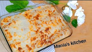 لازانيا بالكريب و صدر الدجاج ??(رابط الكريب في صندوق الوصف) / lasagna di crepes e petto di pollo