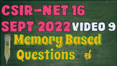 CSIR-NET 16Sept 2022 l Memory Based Questions l Partial Differential Equations l Easy Explanation