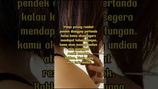 Mimpi potong rambut artinya #artimimpi #mimpi