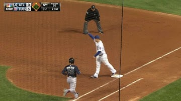 ATL@CHC: Arrieta gets grounder to escape trouble