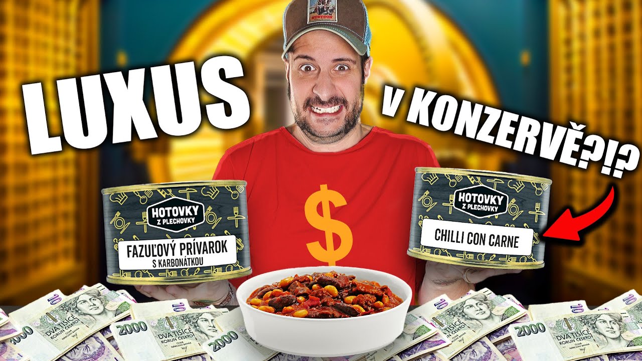 Cena teda žádnej Liďák! Slováci mi poslali na test jejich luxusní konzervy!