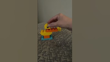 ASMR Duplo Duck Building: Relaxing Lego Construction Sounds