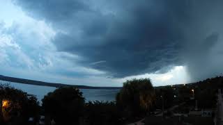 Summer Storm In Varna Lake