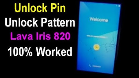 lava iris 820 pattern unlock