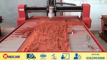 Máy CNC cắt ván công nghiệp và đục tranh khổ lớn - 0362903888