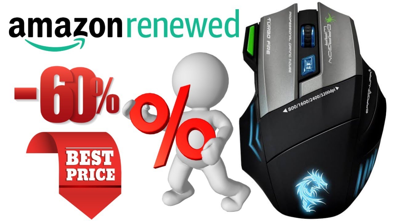 amazon renewed redGear ELE G9 thor bluetrack and blue sensor gaming