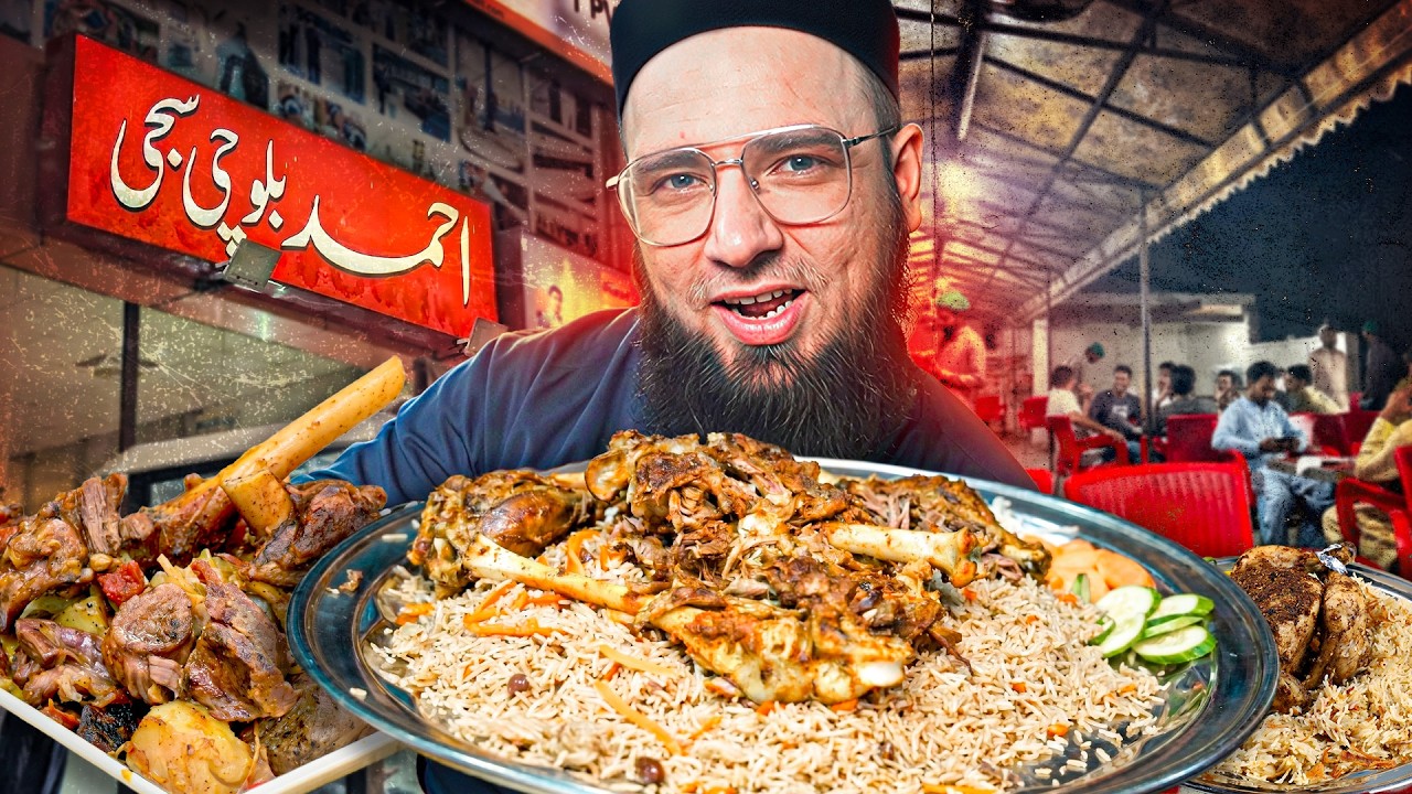 MEAT HEAVEN IN FAISALABAD | AHMED BALOCHI SAJJI | MUTTON SAJJI ...
