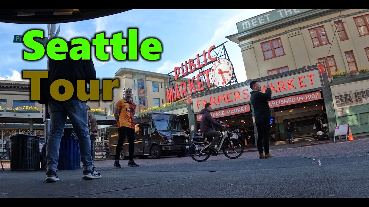 Seattle Pike Place Market Pier 62 Waterfront Downtown Walk 