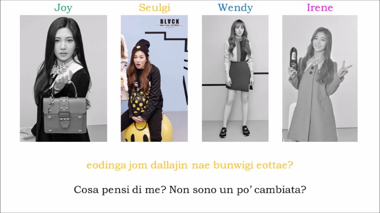 Red Velvet Red Dress [Lyrics Romanized SUB ITA] YouTube