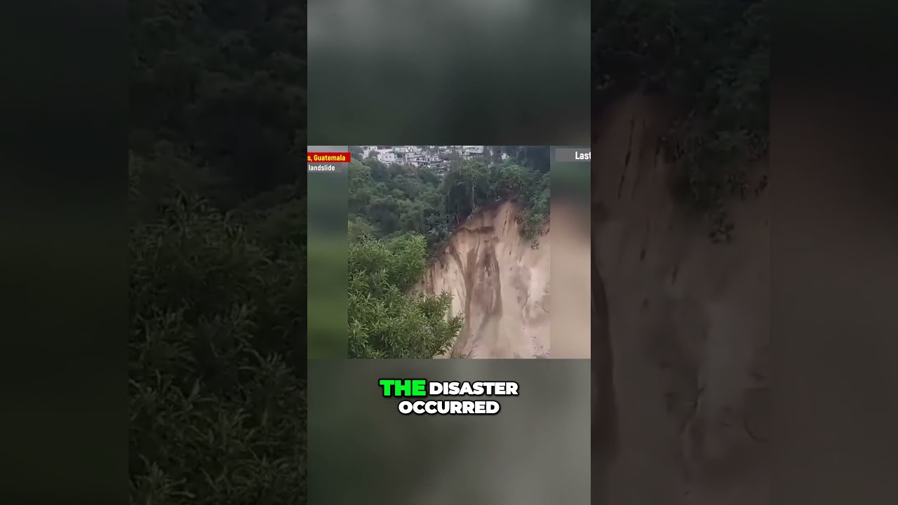 Devastating Landslide Strikes Guatemalas Capital   