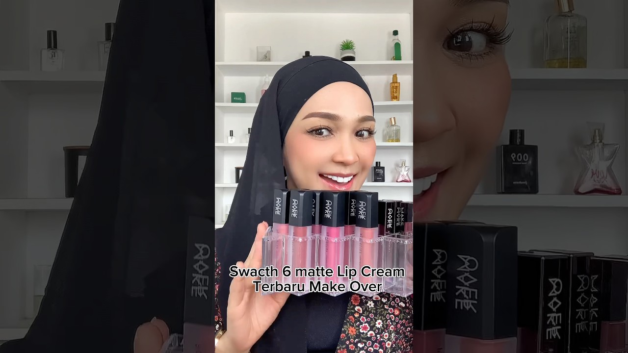 Swatch 6 matte lip cream terbaru makeover 
