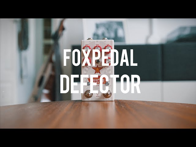 Foxpedal Defector Fuzz (demo) - YouTube