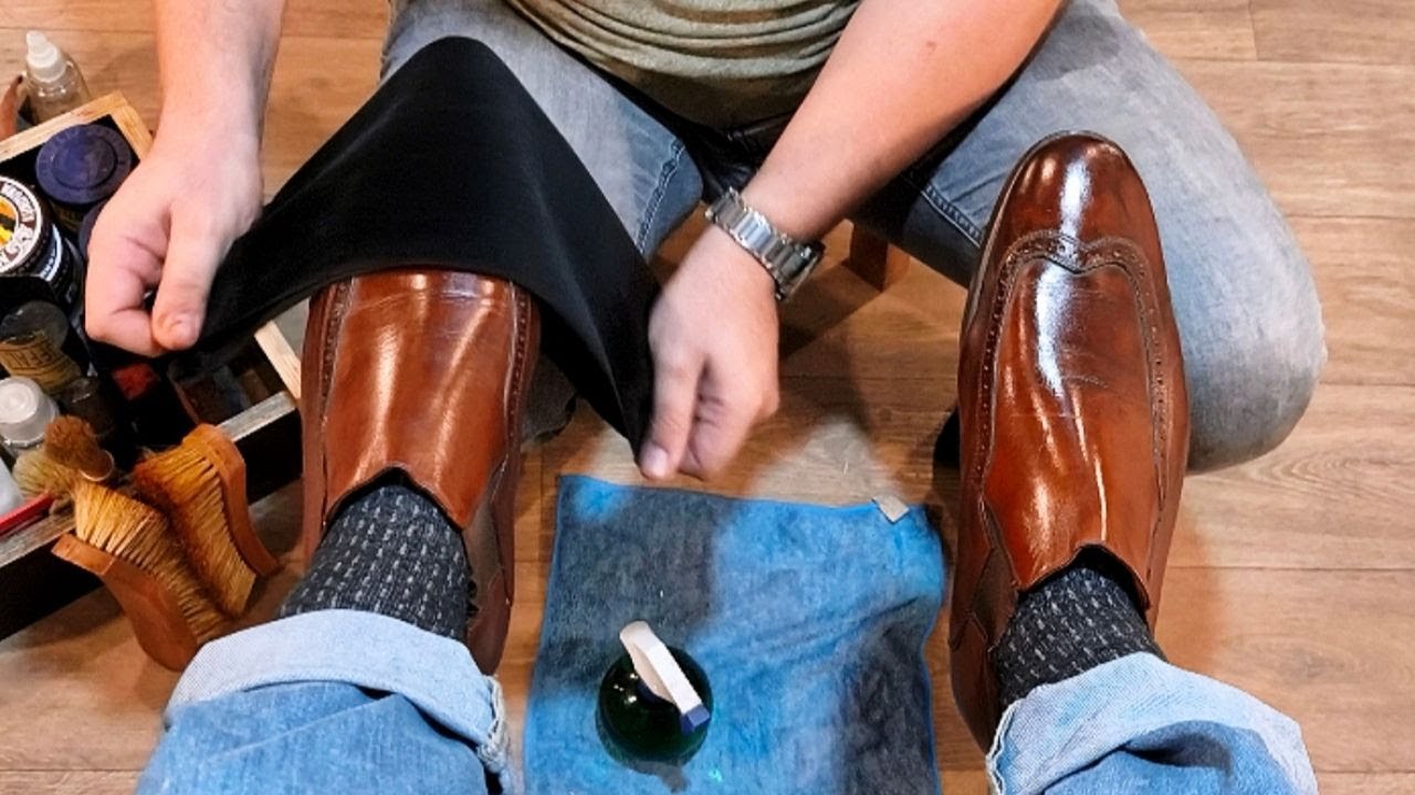 Shoe Shine Masterclass | Old to Brand New