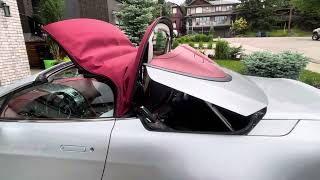 2007 Aston Martin V8 Vantage Roadster - Electric Folding Convertible Top operation