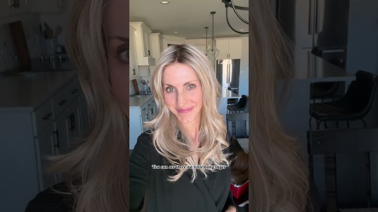 NEW Rene of Paris MARGO Sandy Beige Blond R Wig Review! Gorgeous! #shorts  #wigreview
