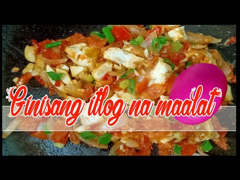 Ginisang itlog na